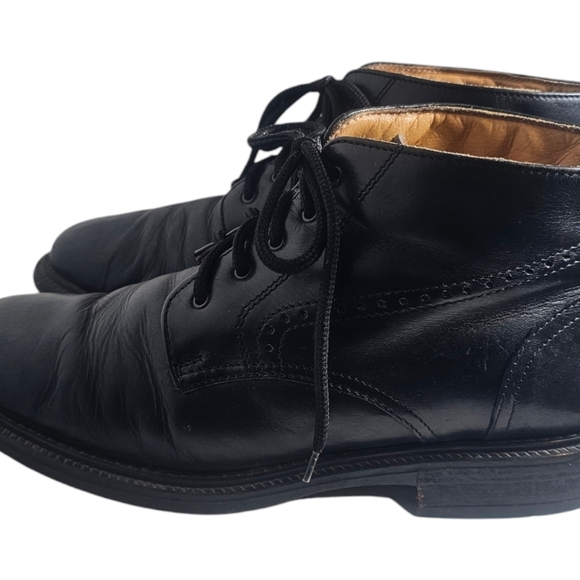 Venturini Boots Sz 10 Black Chukka Leather Men main image 8